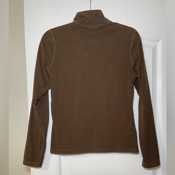The North Face Women’s Brown TKA 100 Glacier 1/4 Zip Fleece Pullover Size Small - Picture 8 of 13